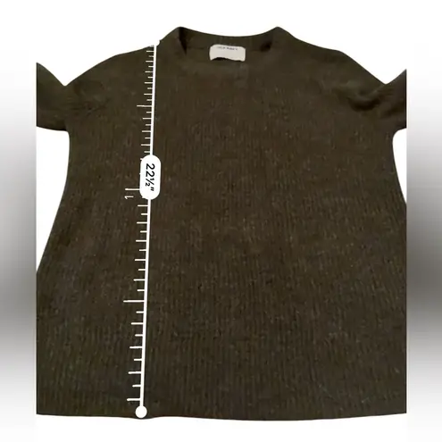 Old Navy Olive Green Knit Long Sleeve Crewneck Pullover Sweater Sz XS