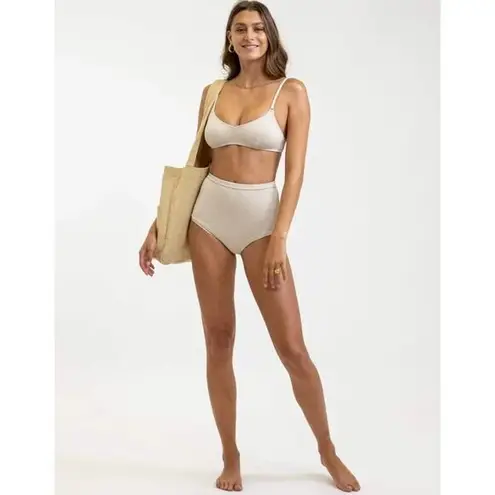 New! Rhythm. Noumea Boy Leg Pant in Natural, size XL