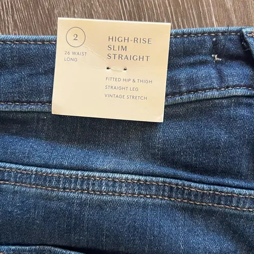 Universal Threads NWT‎ - Universal Thread - Women's High-Rise Slim Straight Fit Jeans - Image 3