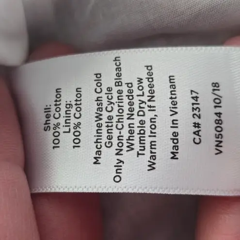 Talbots Blue & White Gingham Tie