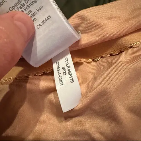 J.Crew Ruched Square Neck One Piece Swimsuit in Safari Green Sz 22 NEW