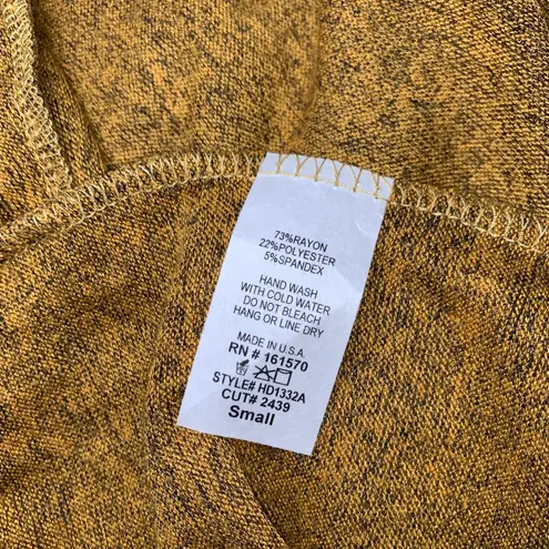 Boutique NEW Haptics Mustard Long Sleeve Dress