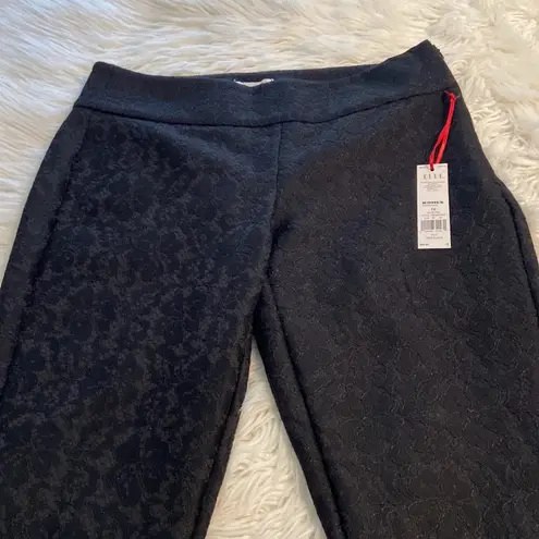 Elle  Lady in Lace   Pants size 12 inseam 25” waist 34” color black brand new