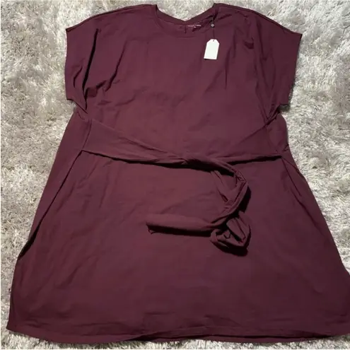 Universal Standard Misa Jersey Dress in Eggplant