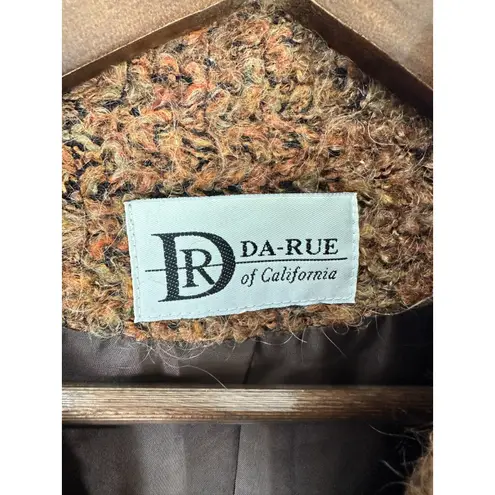 Da Rue Jacket M Brown Vintage 80s Preppy Old Money Academia Minimalist Boho Size M