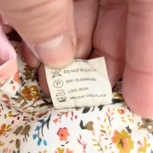 HZTG Floral Bucket Hat Sun Protection Ponytail Holder Summer Beach Pool Pink