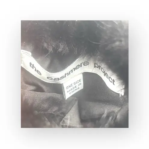 new The Cashmere Project ✽ Dyed Mink Braided Strap Crossbody Mini Bag ✽ Black ✽ - Image 10