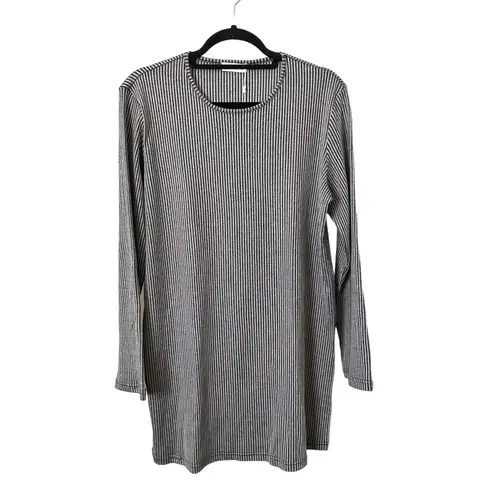 ANINE BING Moss Stripe Knit Mini Dress NWT Sz Medium