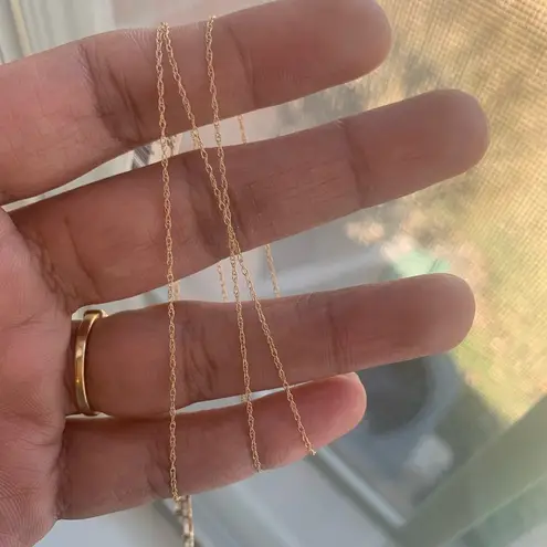10k Gold Dainty Rope Chain