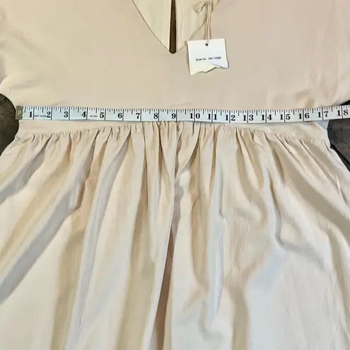Pink Martini NWT Daisy Beige Mini Dress XS