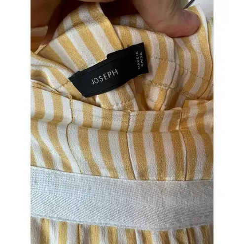 Joseph Clyde Deck Chair Stripe Pleated Skirt Women's Sz. M