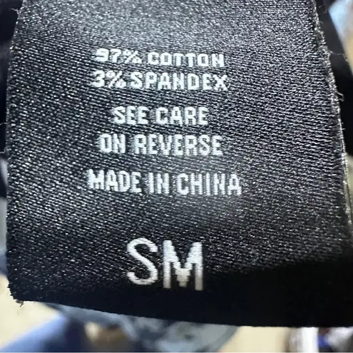 Thorn & Fable Gothic Patchwork MIDI Skirt Small Skull Raven Design Black