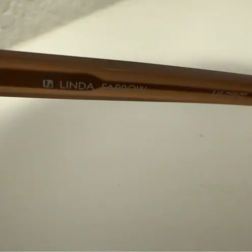 Linda Farrow Clubmaster 24k Rose Gold