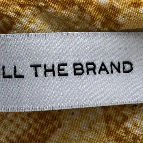 Faithfull the Brand buttery yellow wide leg high waisted pants, size 2 boho