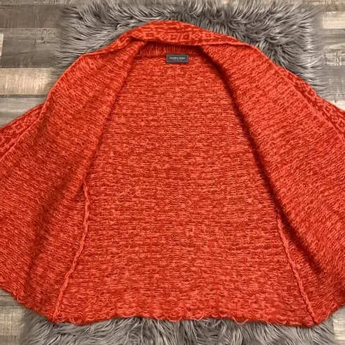 Wooden Ships mohair wool blend open front cardigan sweater M/L