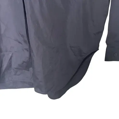 AYR 'The Easy' Cotton Poplin Shirt in Black size S