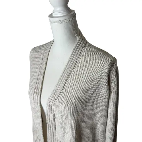 Wooden Ships Paola Buendia Champagne Knit Cardigan Sweater XS