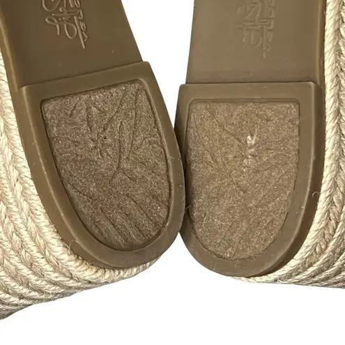 Life Stride Velocity Shoes Womens Size 9.5M Taupe Wedge Sandals Memory Foam Flex