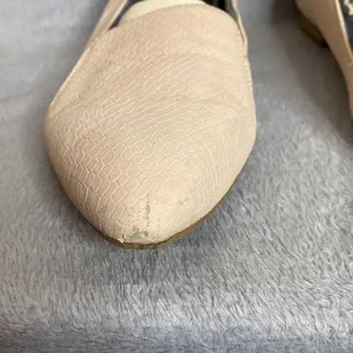 Dr. Scholls Anyways Cream Flats Size 9.5