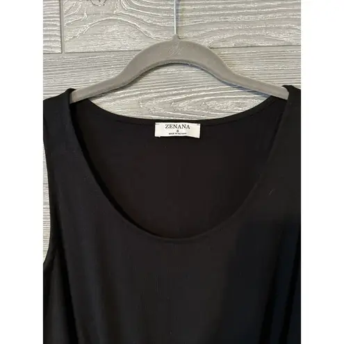 Zenana Outfitters NWOT - Women’s Size Small Ladies Sleeveless Black Romper Elastic Waist