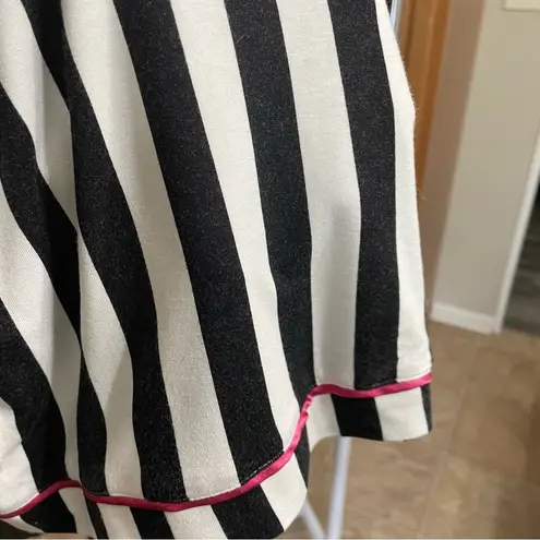 Live Well Sleep Striped 22/24W Pajama Pants Sleepwear Comfort Lightweight Black Size undefined