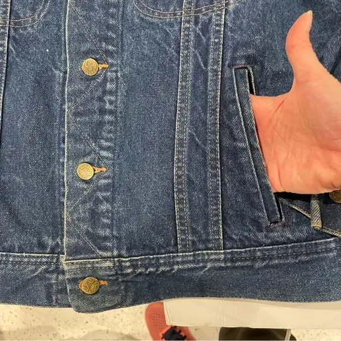 Riders By Lee Vintage 70’s-80’s Lee Riders denim Alaska cop police biker jacket rough guy