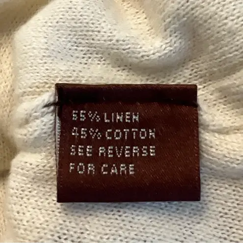 525 America Womens Cream Crochet Blazer Size S Boho Coastal Grandma Festival