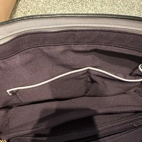 Pawsitively Beautiful bag Purse Dog Paw Print Purple