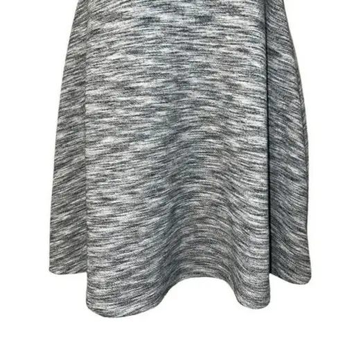 Olive & Oak OLIVE & OAK Super Cute Gray/White Cut Out Fit & Flare Dress NWOT Size Small