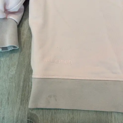 Lululemon Light pink  sweatshirt