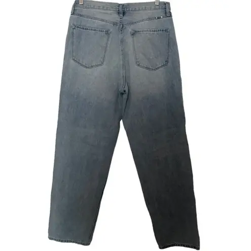 Kancan Kyla Ultra High Rise 90's distressed Baggy jeans size 13/30 Blue