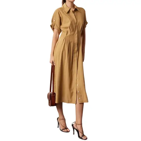 Veronica Beard Adavi Dress in Brown, Size US 4