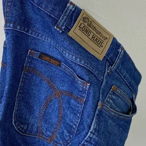 Vintage Long Haul Blue Denim Western Mom Jean Shorts Size 12/32