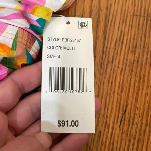 Bleu Rod Beattie BLEU BY ROD BEATTIE Fantasy Island Tankini Top size 4 NWT‎