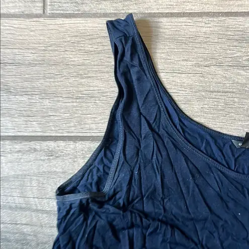 Club Monaco Relaxed Blue Sleeveless Tank