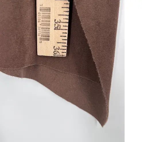 Carolina Belle Montreal Brown Faux Suede Western Waterfall Vest Women's Size 1X