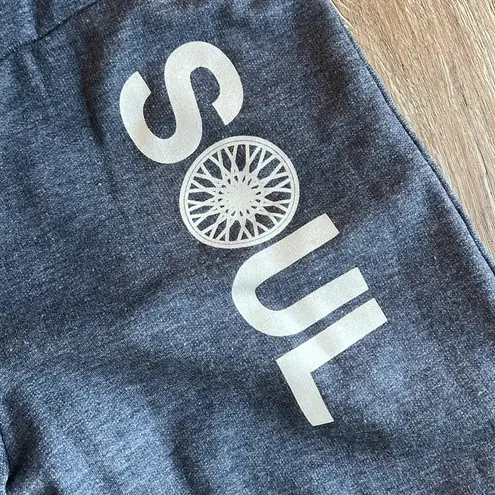 Soul cycle blue with white accents sweatpant joggers