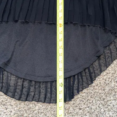 American Eagle Women‘s Size 4 Black Pleated High Low Style Whimsical Fairy Skirt