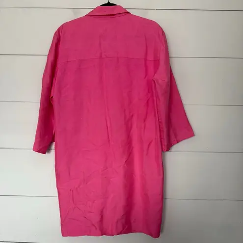 Tom and Linda Platt Women’s One Size Pink Jacket LagenLook Minimalist Size L
