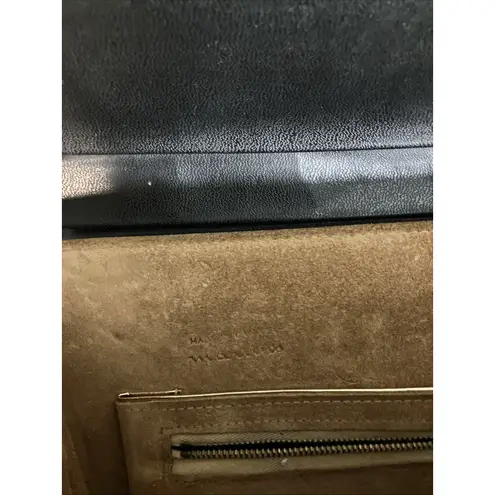 Martin's Black Leather Purse Handmade, Canadian Leather Handbag, Handbag Purse