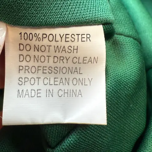 IEENA for MAC DUGGAL Emerald Green V Neck Long Sleeve High Slit Gown Evening 20W