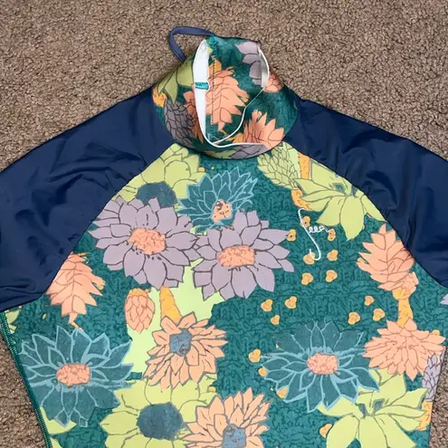 Seea Gaviotas Surf Suit Mirage Floral Medium Blue