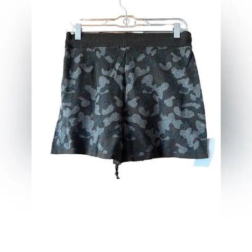 Heartloom NEW Gray Camo Patterned Athletic Shorts