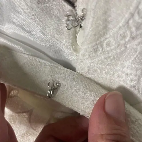 Plenty By Tracy Reese NWT Plenty Tracy Reese Diana Sleeveless Faux-wrap White Paisley Lace Dress Sz 12