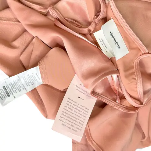 BHLDN Cali Satin Charmeuse Slip Dress, Sedona, 10 (US)