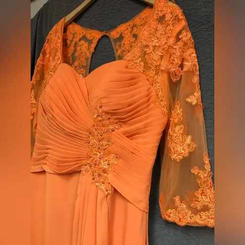 Jaeden Make you pretty more no size, orange, formal wedding gown Size XL