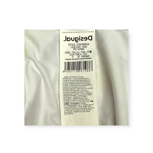 Desigual new x Smiley® ☻︎ One Piece Smiley Graffiti Swimsuit ☻ White ☻︎ Small