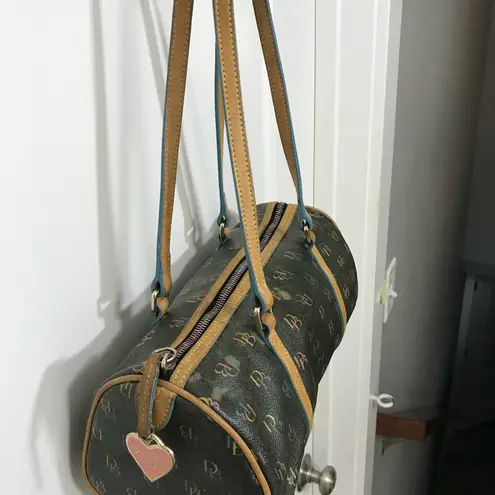 Dooney & Bourke  Vintage Rainbow Barrel Bag y2k - Image 4