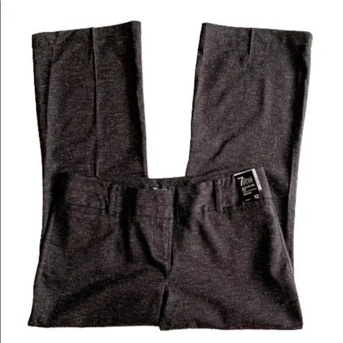NY & Co 7th Avenue Pants Signature Fit Gray Bootcut Dress Work Pant Size 12P NEW