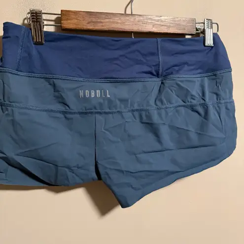 Nobull  Pace Short in Steel Blue Athletic Running CrossFit- Size Small